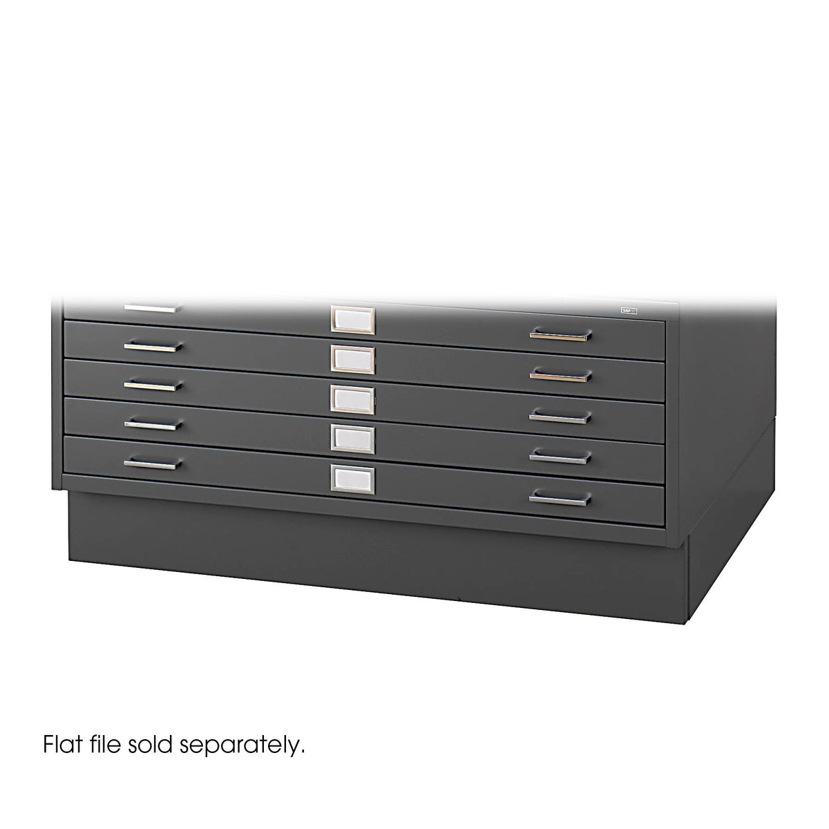 Black Steel Flat File O297559