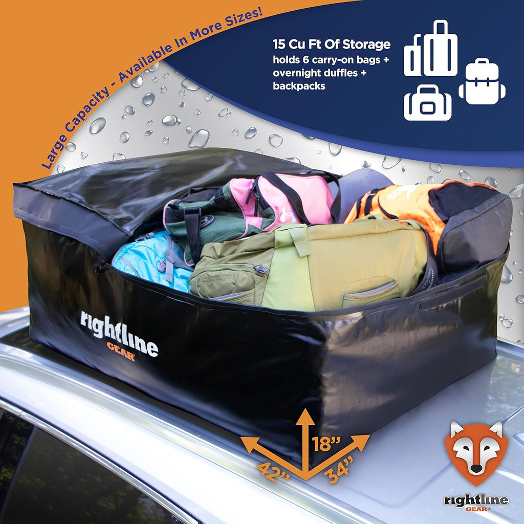 15 cu ft Waterproof Car Top Carrier F614220