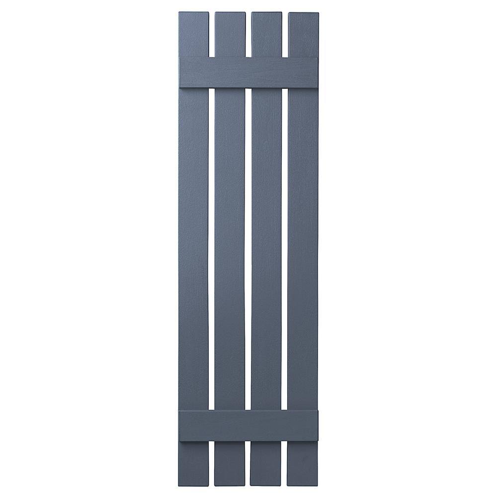 Blue Board and Batten Shutter S5341