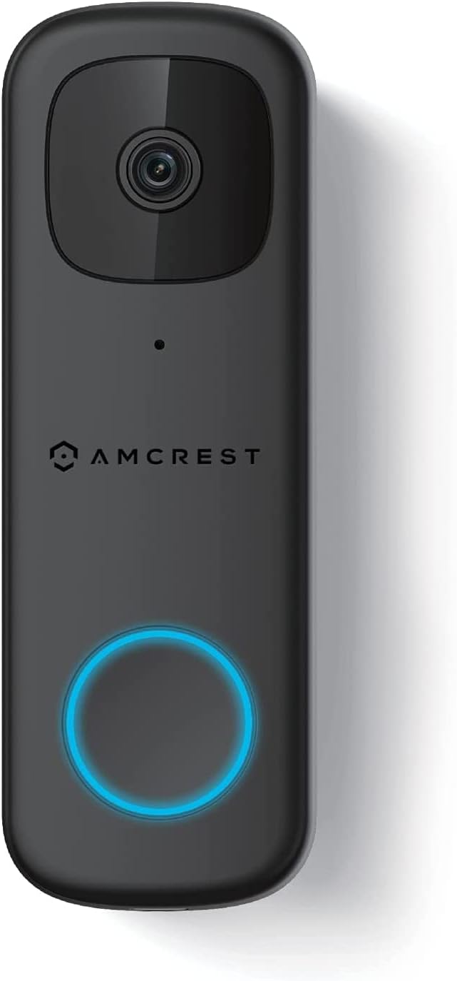 4MP Wireless WiFi Video Doorbell Camera with 2-Way Audio T260068