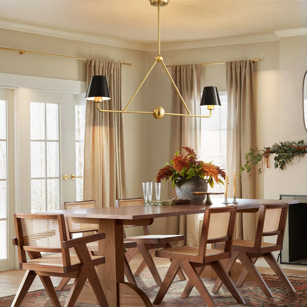 2-Light Linear Kitchen Island Pendant T438