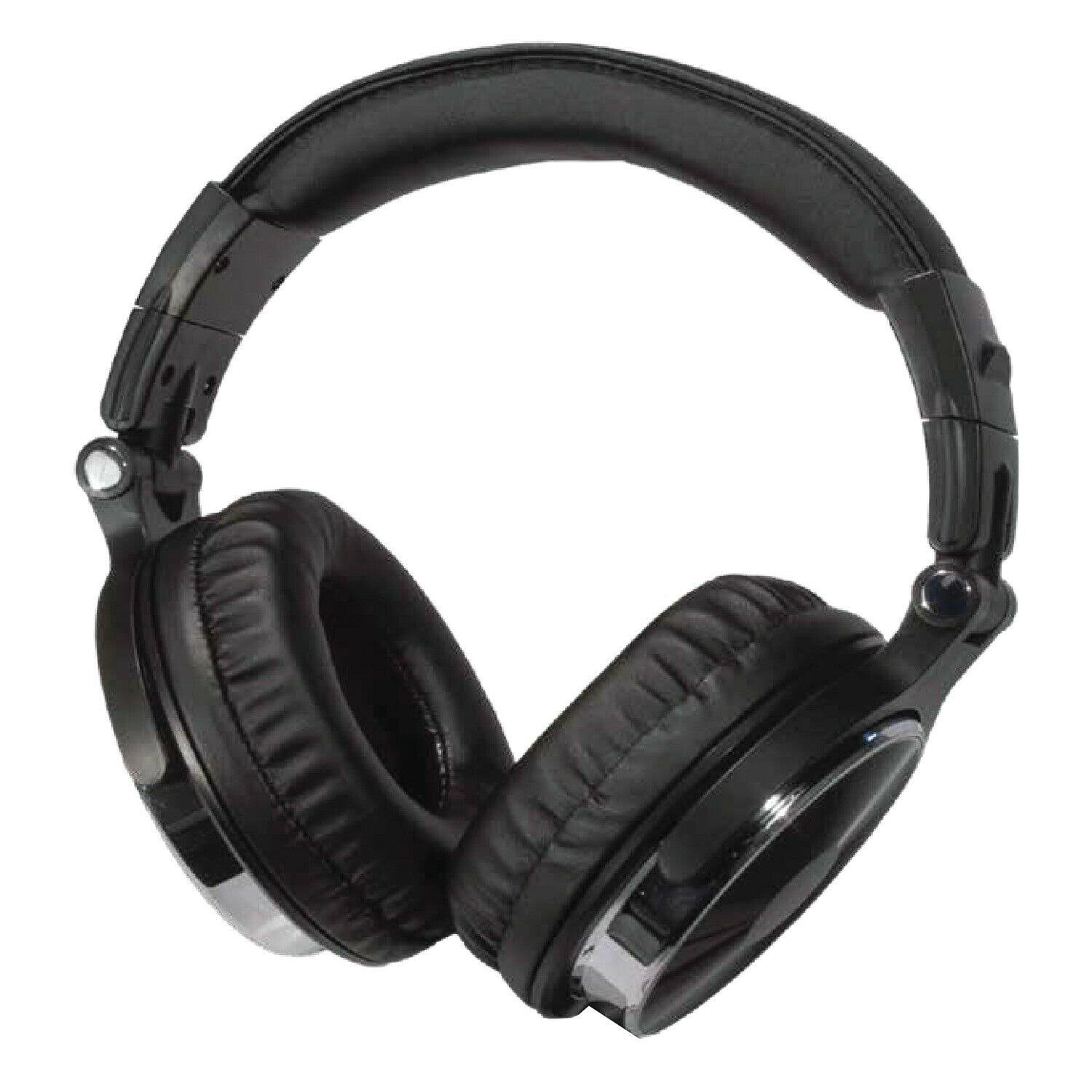 Black Bluetooth Over-the-Ear Headphones with Microphone Z6744