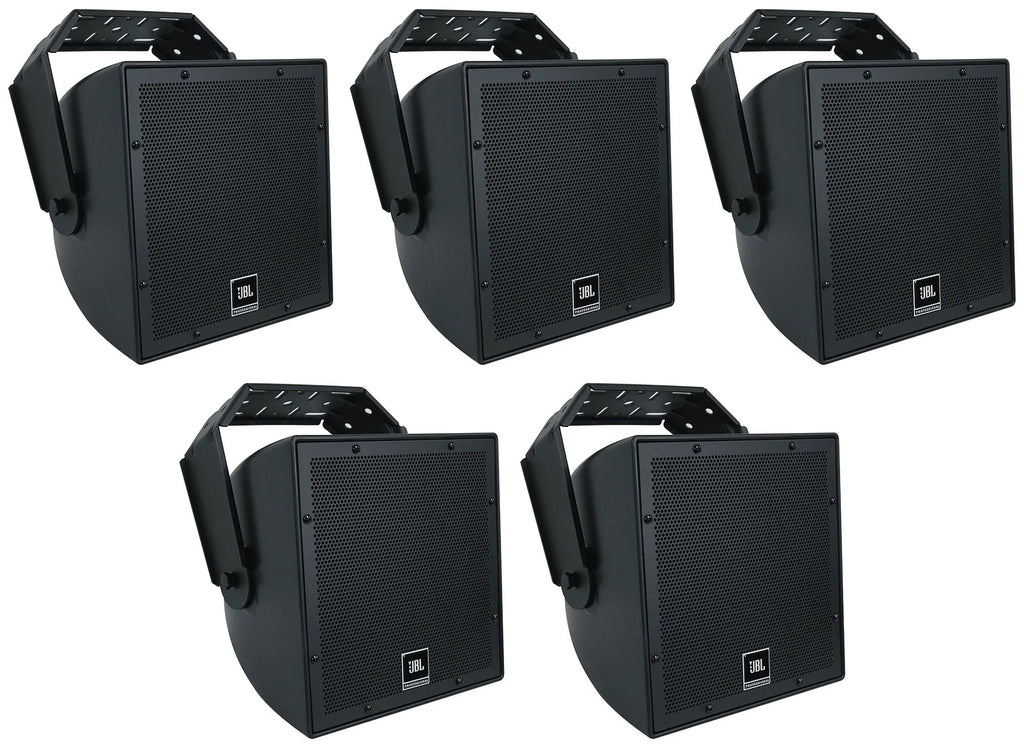 8" Black Indoor/Outdoor Surface Mount Speakers F42776