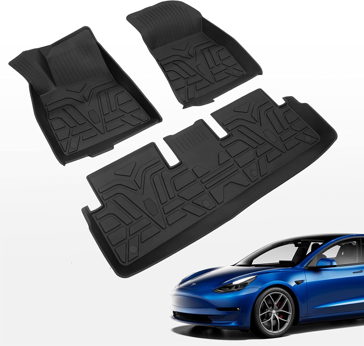 TPE Trunk Mats Set of 3 B58550