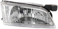 Headlight Assembly for Nissan Altima 1998 1999 Passenger Side Halogen Pack of 2 I7807