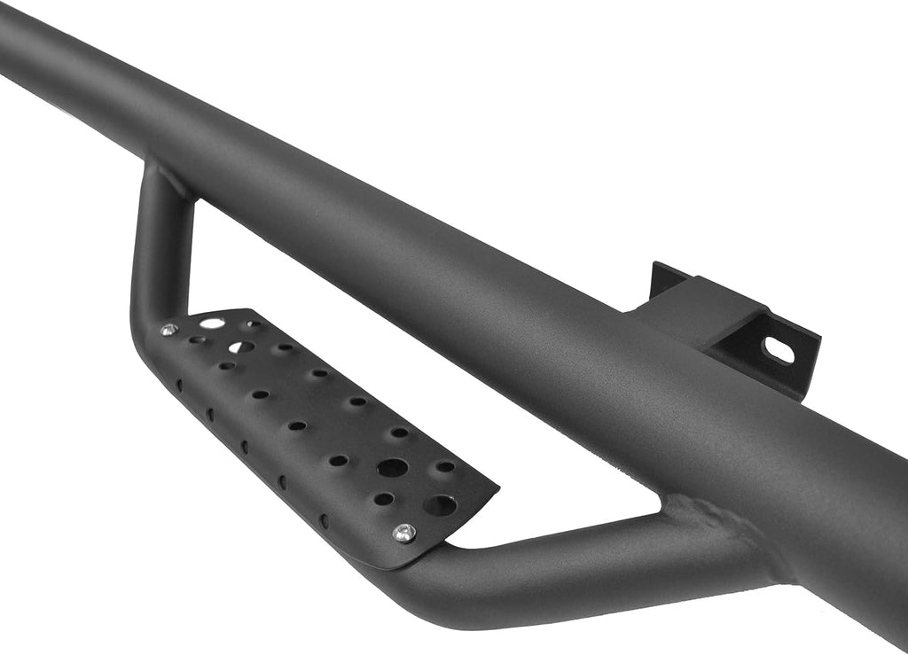Black Textured Sidestep Pair Q6406