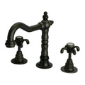 Tuscan Bronze Lavatory Faucet with Cross Handles H472815