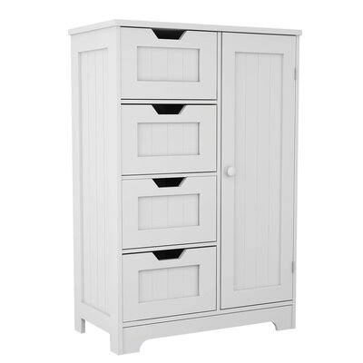 One Door and Four Drawers Bathroom Cabinet Z93652