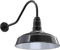 Matte Black Gooseneck Barn Light G3639