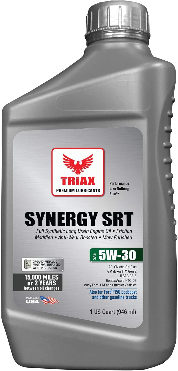 Full Synthetic PAO and Ester Engine Oil 5W-30 (12 Quart Pack) Pack of 2 U52562