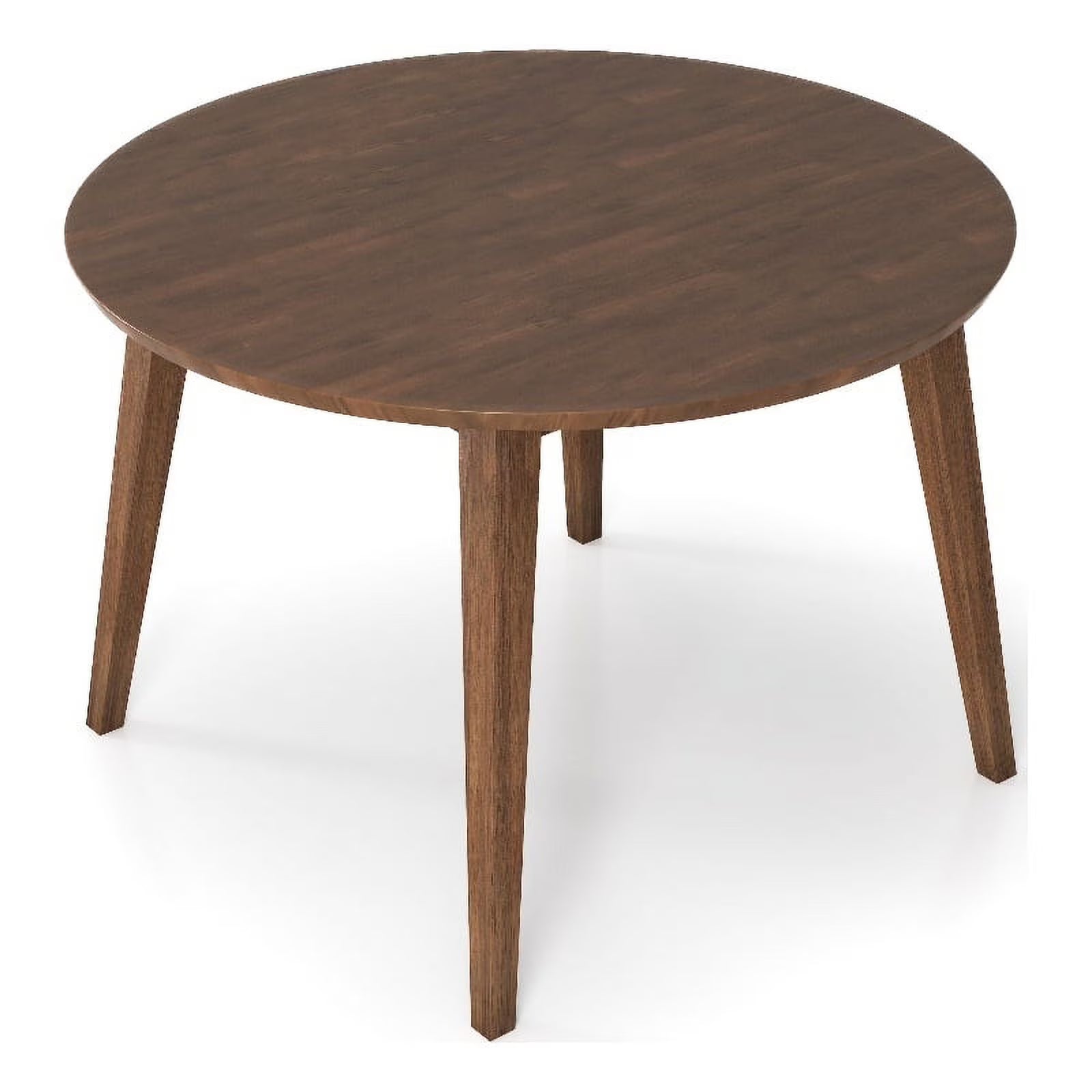 Walnut Round Solid Wood Dining Table M67800