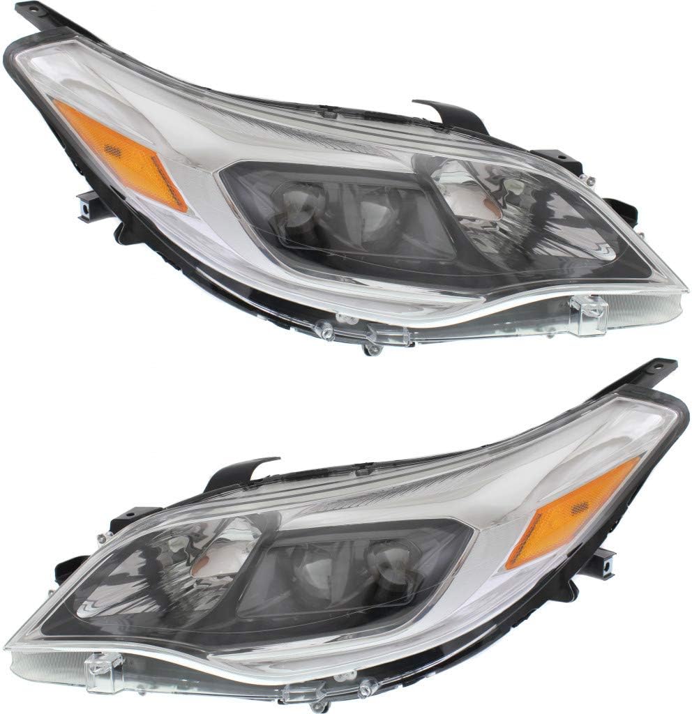 Headlight Assembly Halogen Pair for Toyota Avalon 2013 2014 2015 K4123