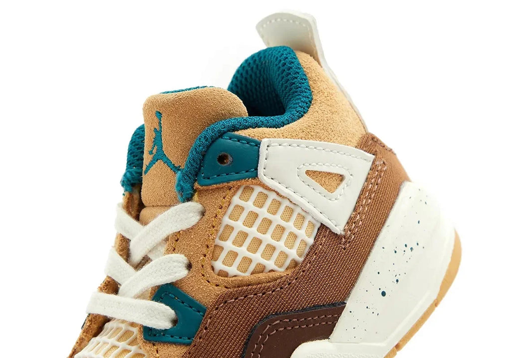 Toddler Retro Cacao Wow/Geode Teal Basketball Shoes J73524