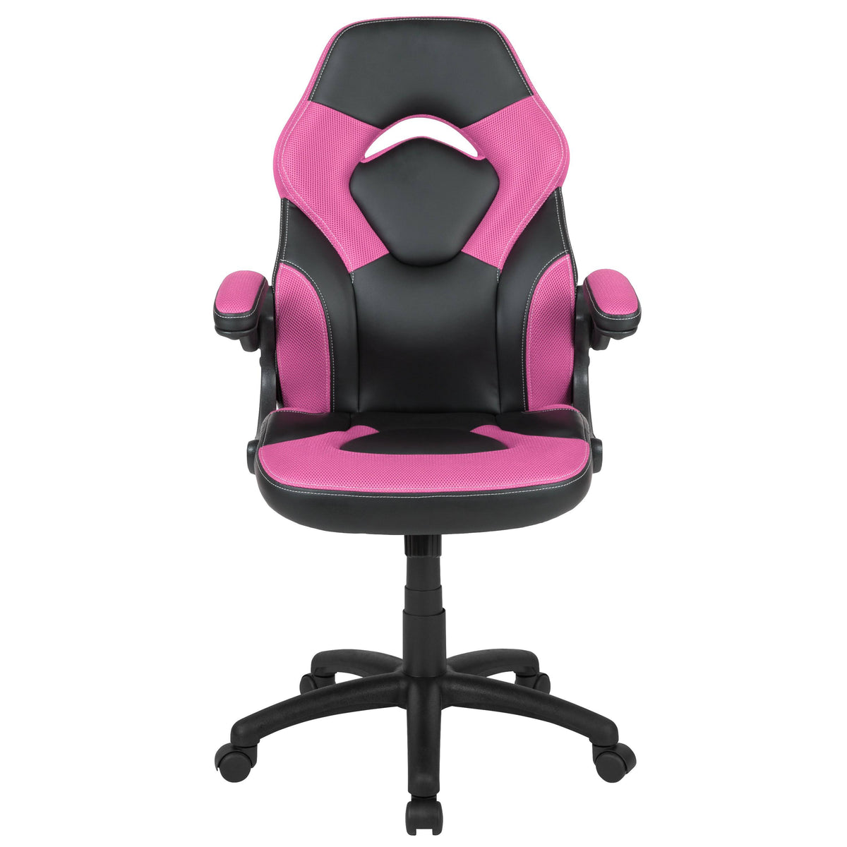 Pink/Black LeatherSoft Gaming Chair A50480