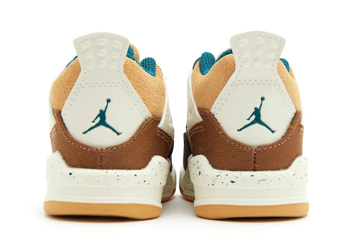 Toddler Retro Cacao Wow/Geode Teal Basketball Shoes J73524
