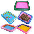 Kid Square Inflatable Sandbox Tray Play Toy S965