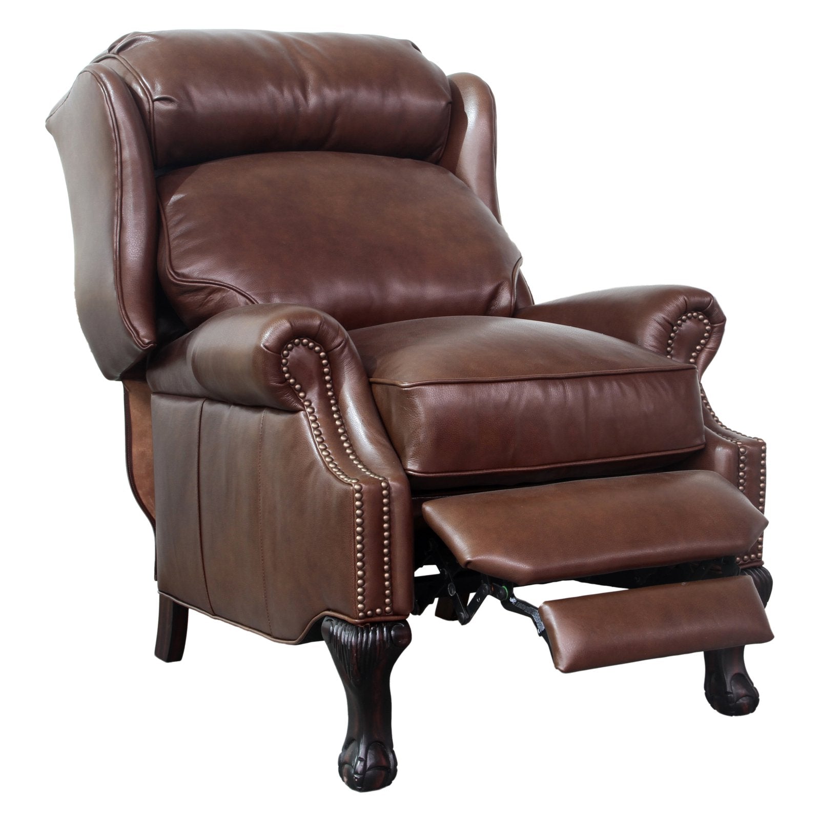 Leather Recliner with Nailheads G515996