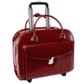 Red Wheeled Laptop Case V7963