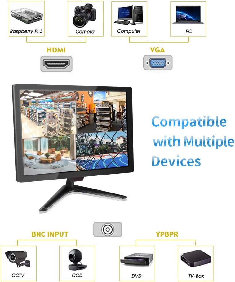 18.5 CCTV Monitor with VESA Wall Mounting K7532