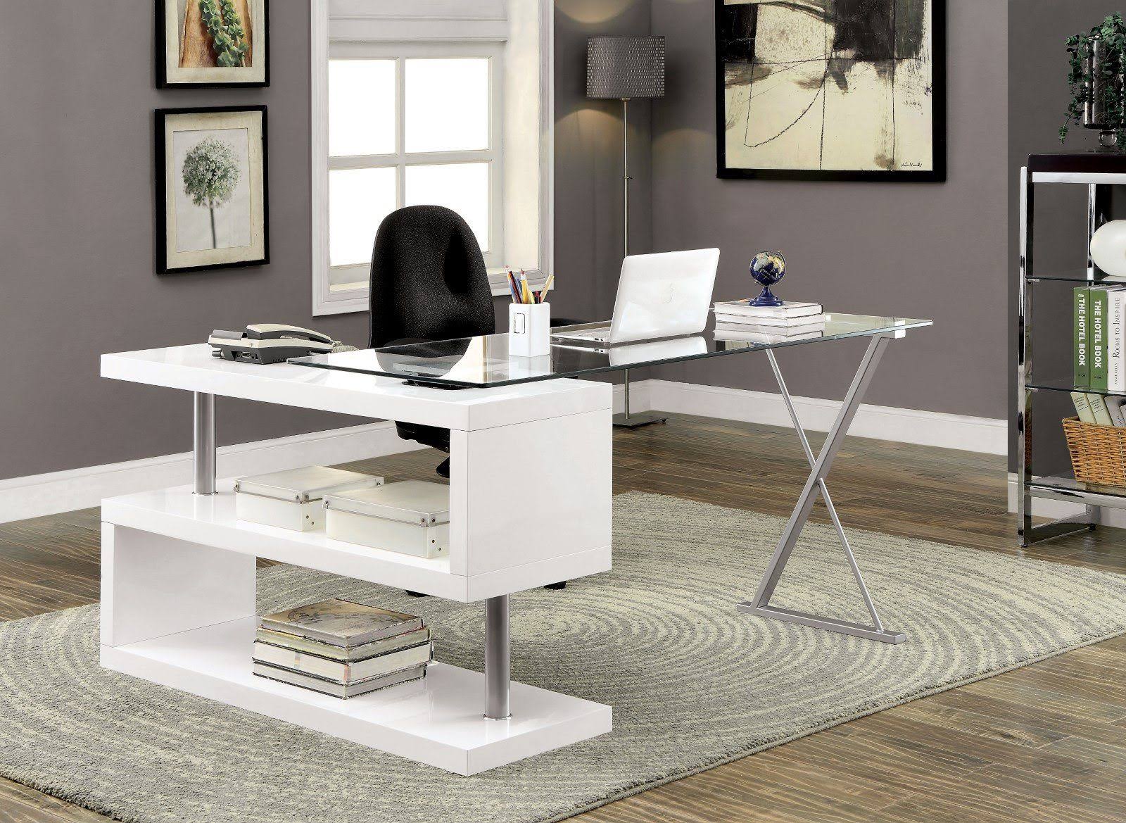 White Desk I858