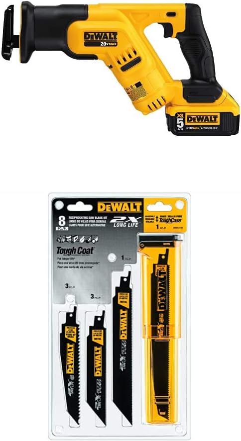 Cordless Reciprocating Saw Kit with 5 Amp-Hour Battery H77916