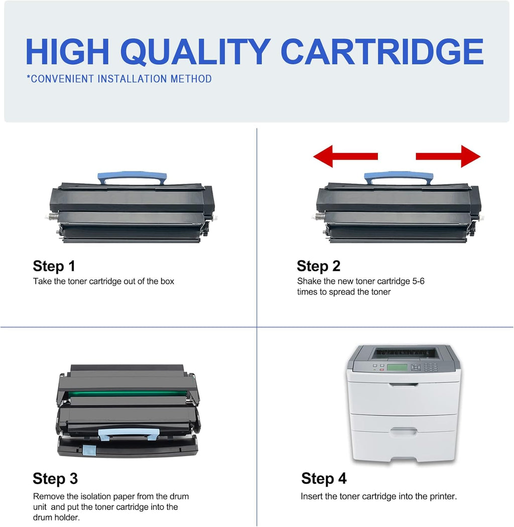 2 Black Remanufactured MICR Toner Cartridge H702351