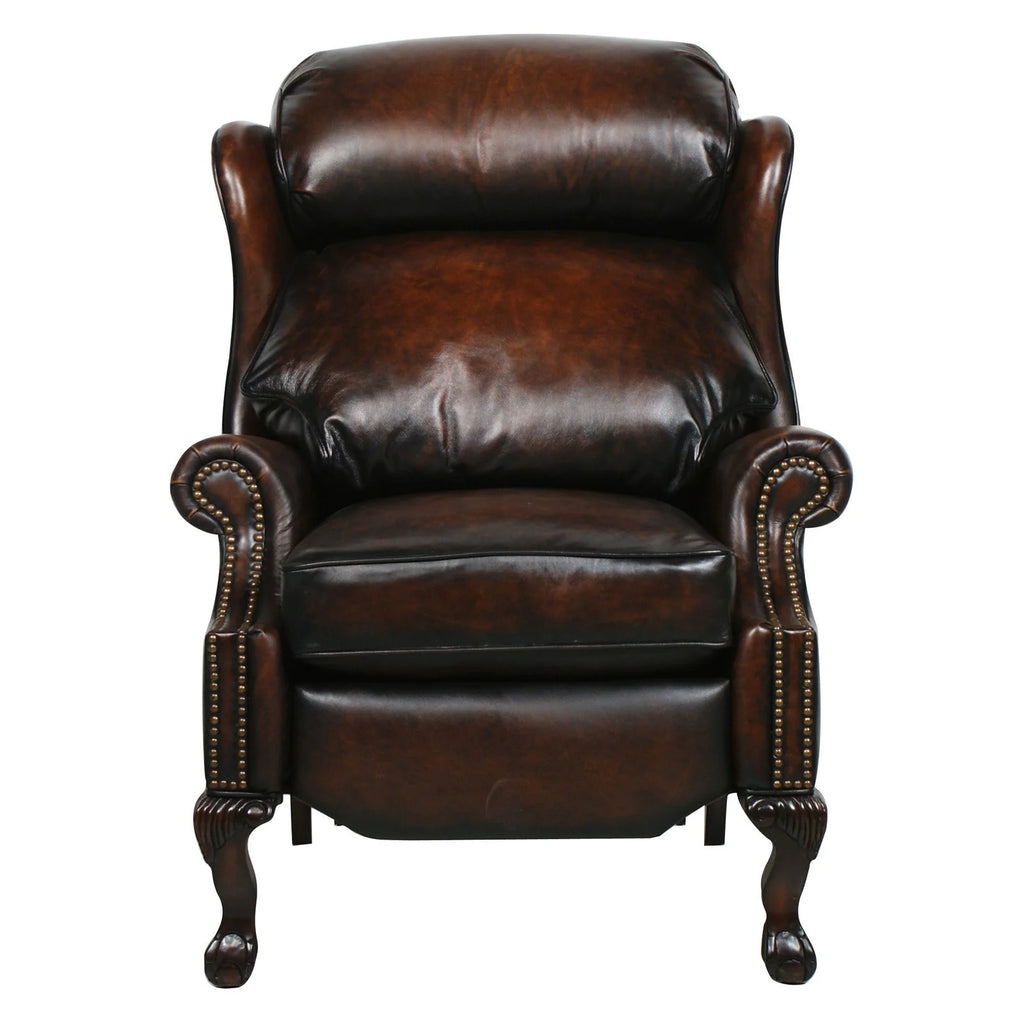 Leather Recliner with Nailheads G515996