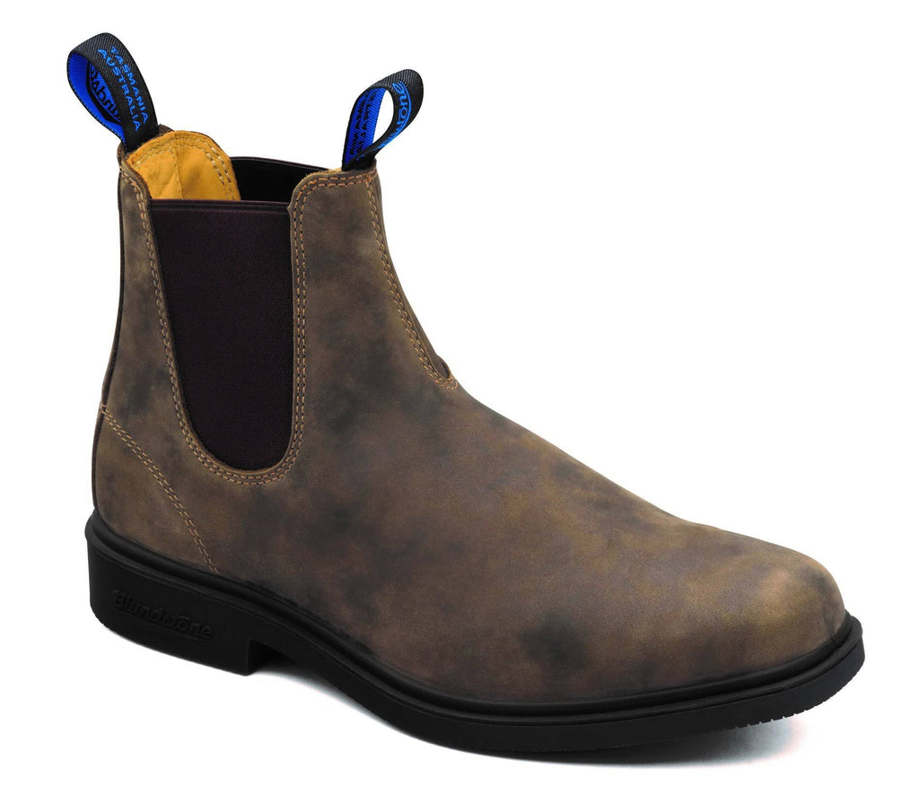 Rustic Brown Chisel Toe Boots A2047
