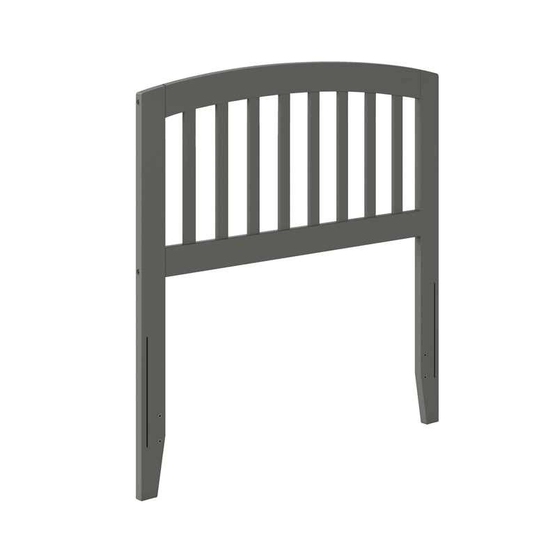 Solid Wood Spindle Twin Headboard in Gray G3705