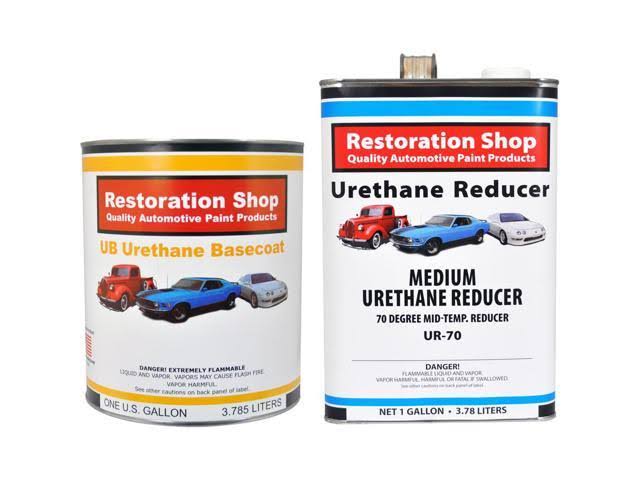 Reptile Red Urethane Basecoat/Clearcoat Car Paint Complete Gallon Kit V4201