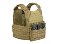 Coyote Tan Large Plate Carrier Set with Standard Cummerbund K592151
