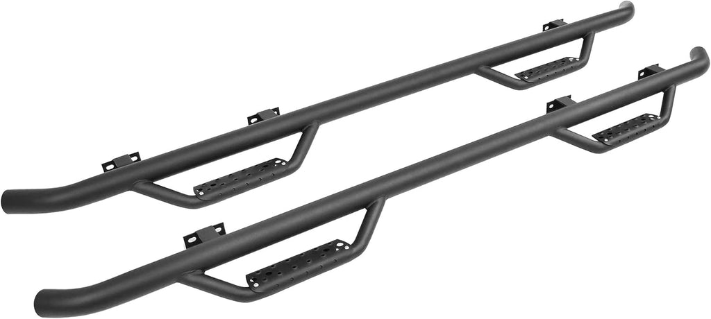Black Textured Sidestep Pair Q6406