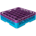 30 Compartments Dishwasher Glass Rack with 1 Integrated Extenders Z32718