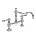 White Kitchen Bridge Faucet J651