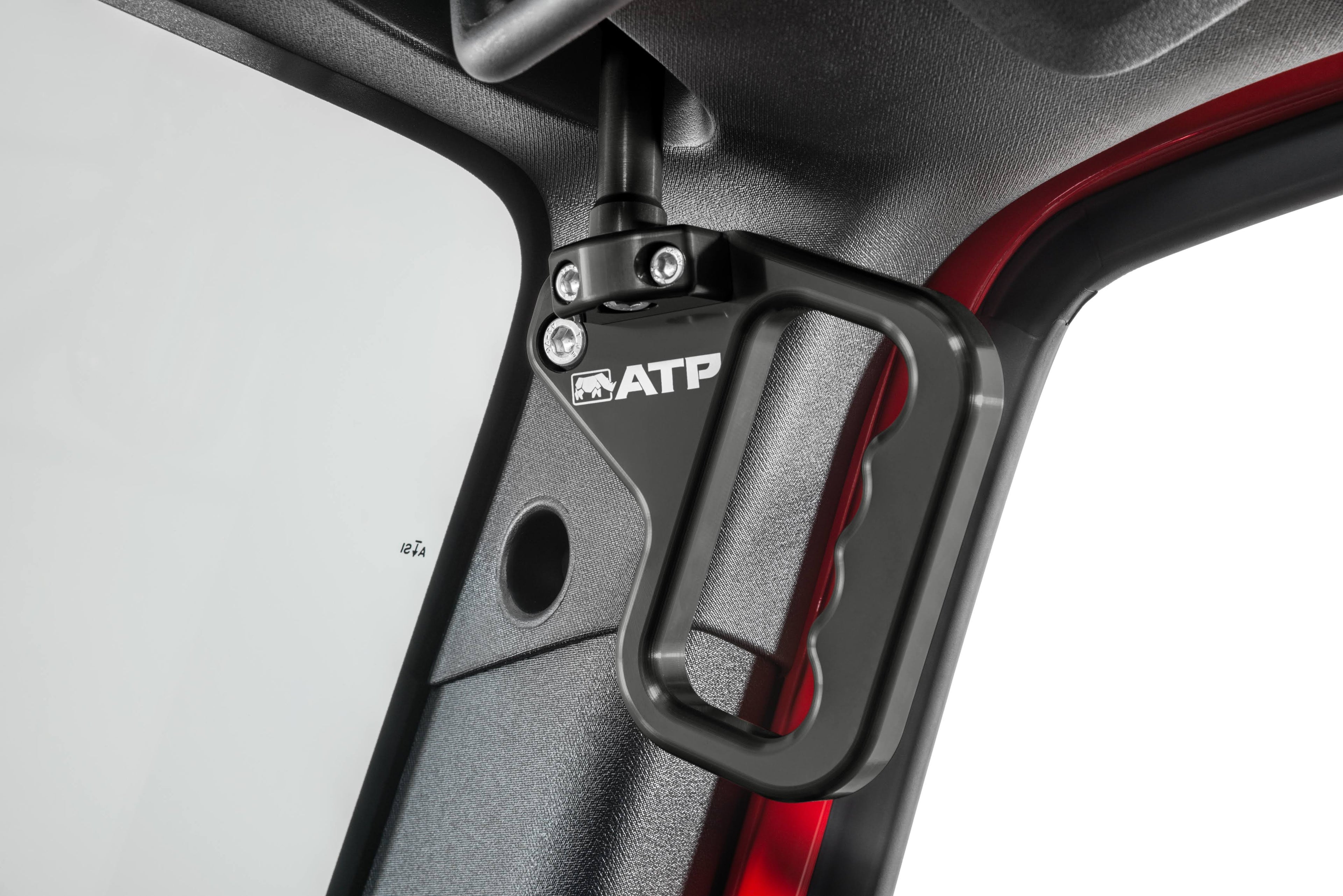 Billet Front Grab Handles (Red) P443268