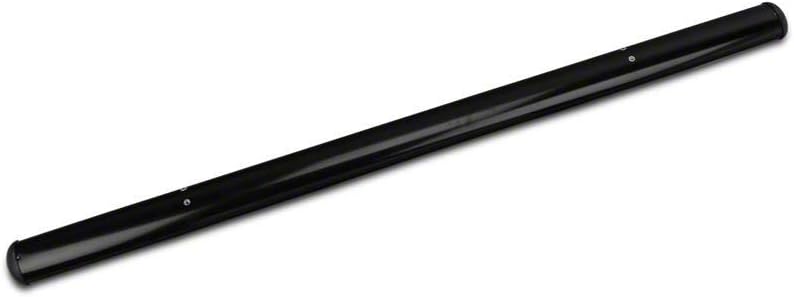 Gloss Black 4-Inch Oval Side Step Bars L470