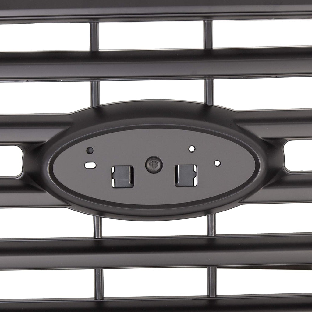 Bumper Grille Compatible with 2015-2017 Ford F150 Front Hood Five Bar Radiator I300916