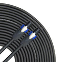 50 ft Speakon to Speakon Speaker Cable 12AWG Black O1490