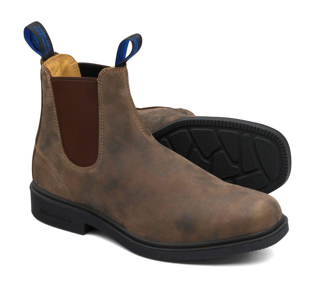 Rustic Brown Chisel Toe Boots A2047