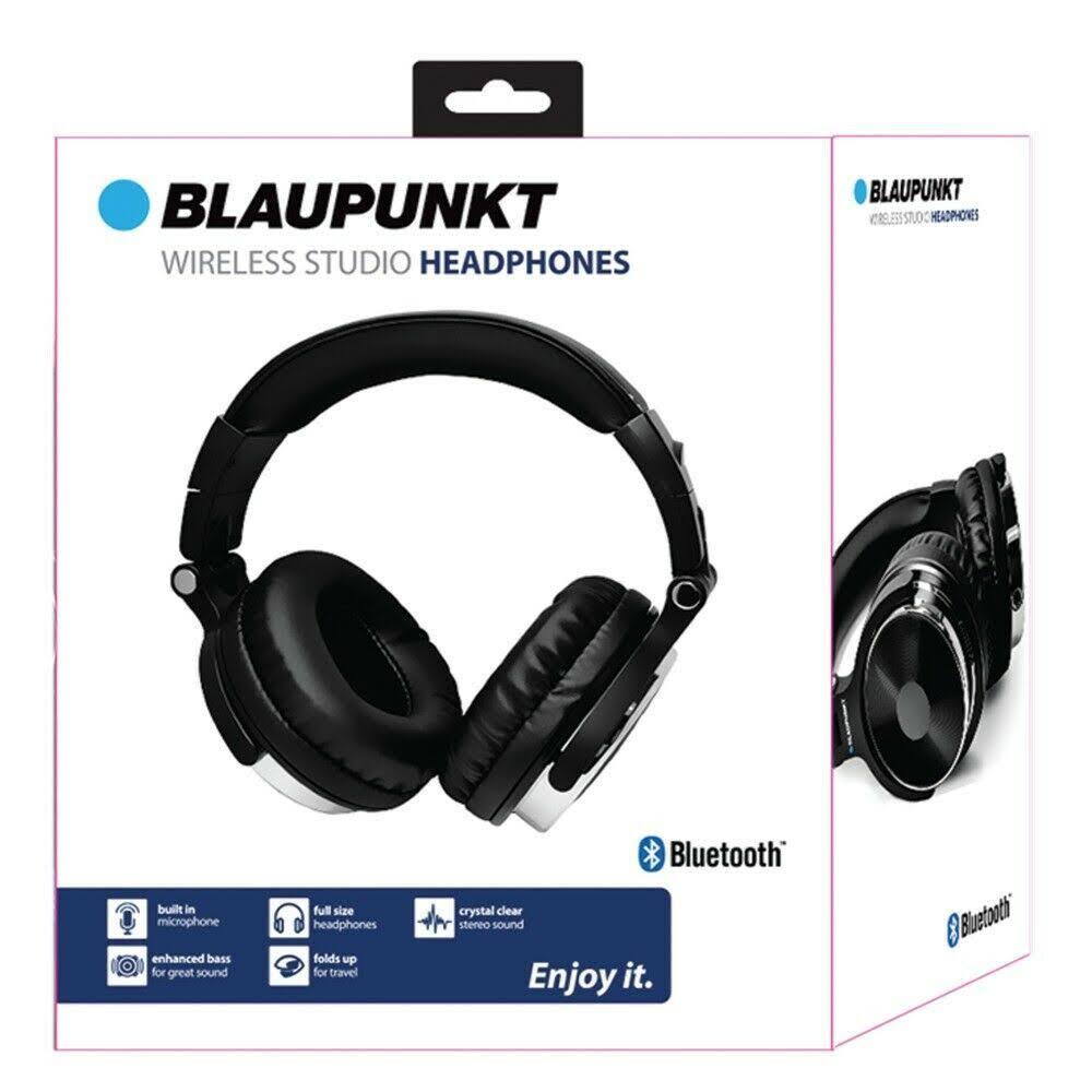 Black Bluetooth Over-the-Ear Headphones with Microphone Z6744