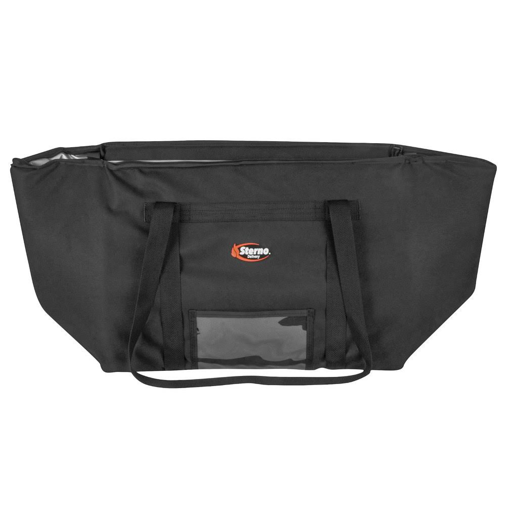 Black Extra-Large Insulated Food Carrier C949
