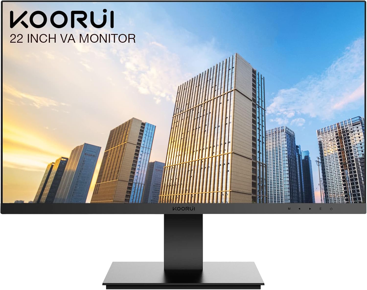 22 inch FHD 1080P 75hz VA LED Monitor O8150