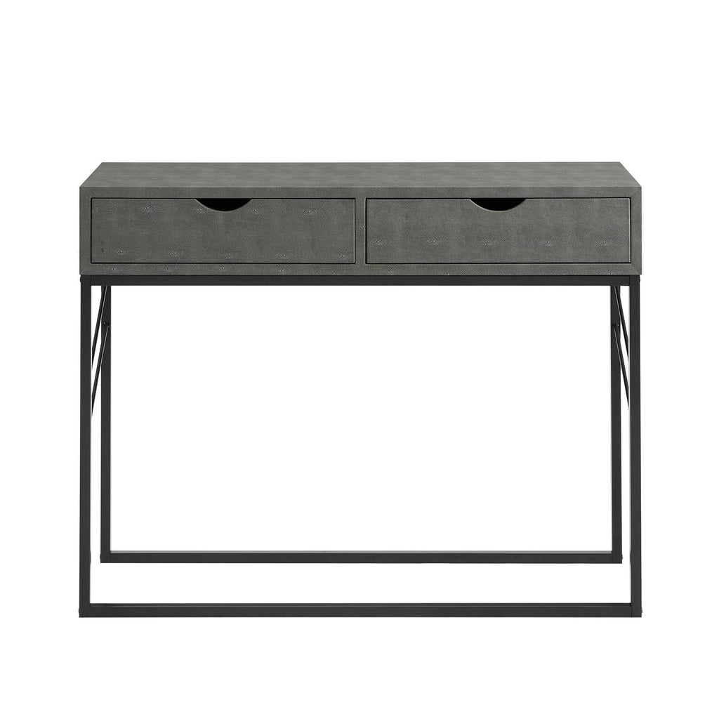 Gray 2 Drawer Entry Table S335592