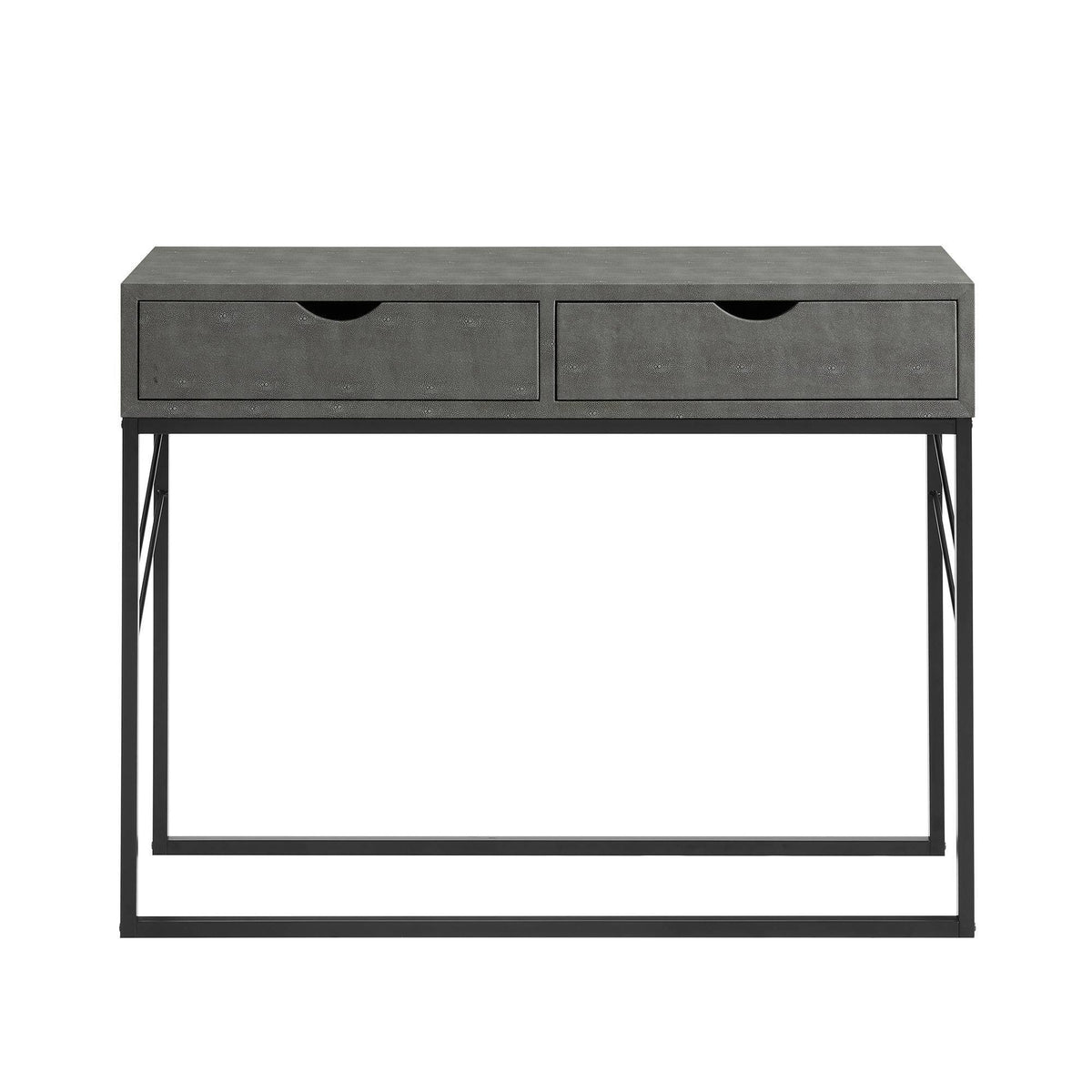 Gray 2 Drawer Entry Table S335592