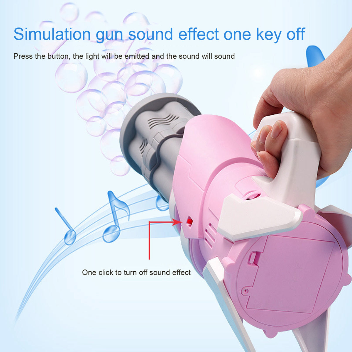 Gatling Bubble Machine C9997