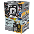 2022 Donruss Optic Football Trading Card Blaster Box (6 Packs, 3 Rated Rookies Red Hyper Parallels) K56691