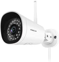 Outdoor Security Camera, 1080P WiFi, Night Vision, IP66 Weatherproof, Black F50710