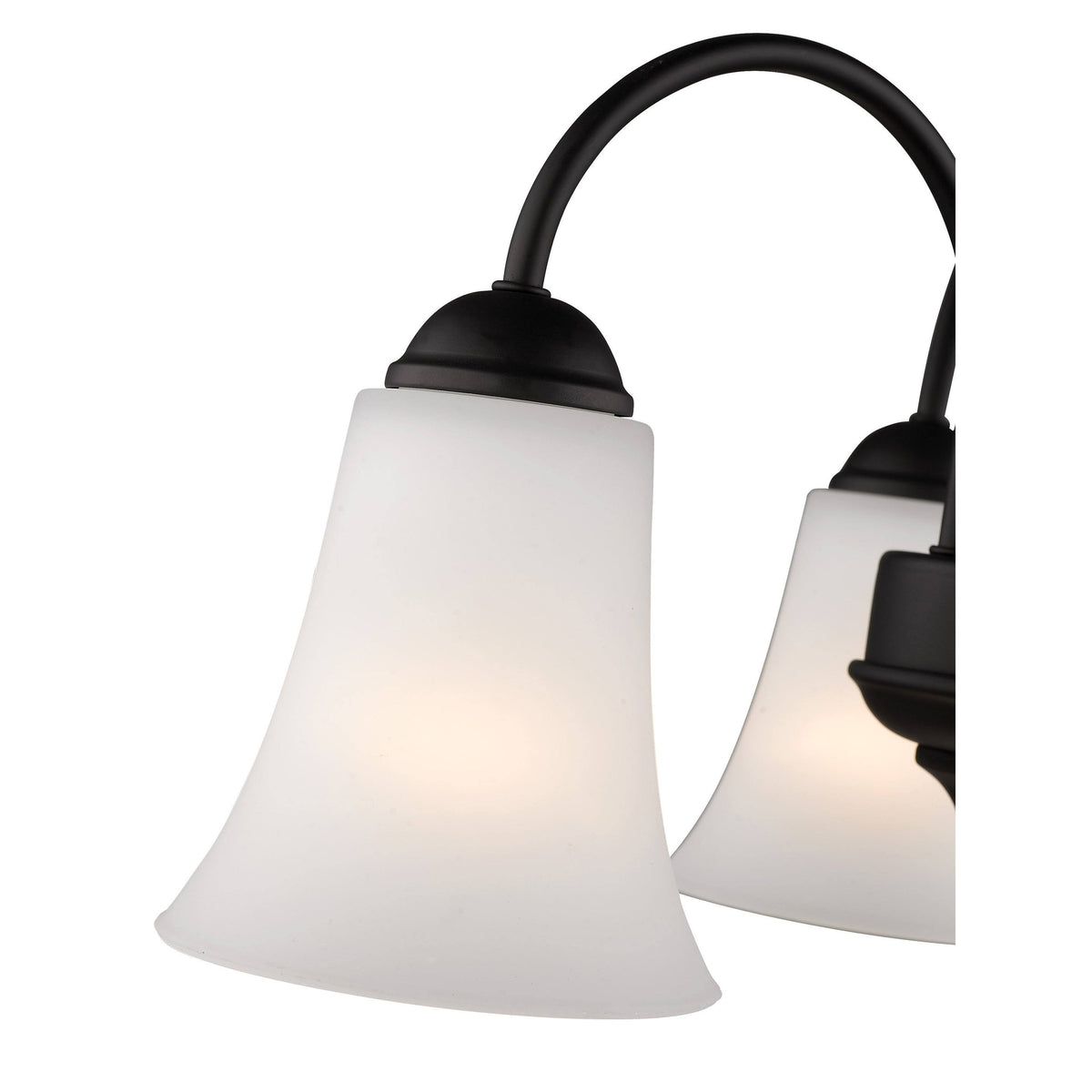 3 Light Convertible Chain Hang Ceiling Mount Black H869306