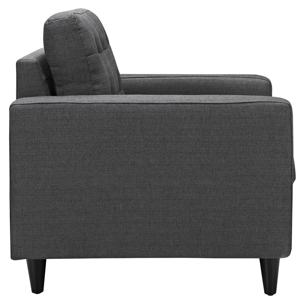 Gray Sofa and Armchairs Set of 3 B9861