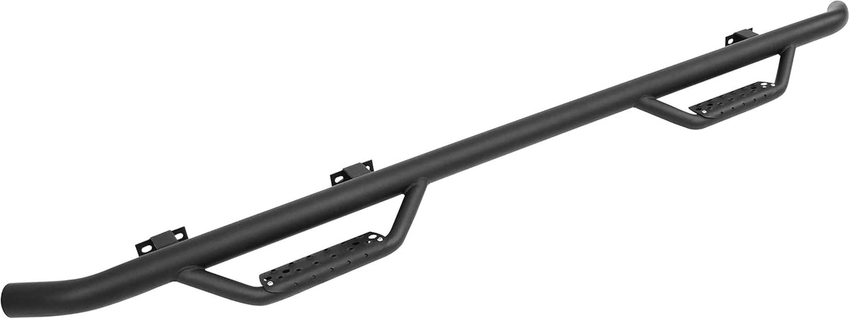 Black Textured Sidestep Pair Q6406